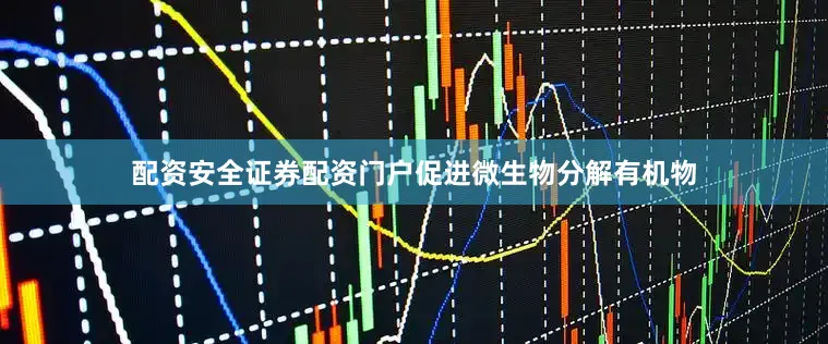 配资安全证券配资门户促进微生物分解有机物